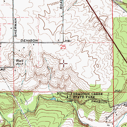 Topographic Map of Radial Flyer Airport, WA