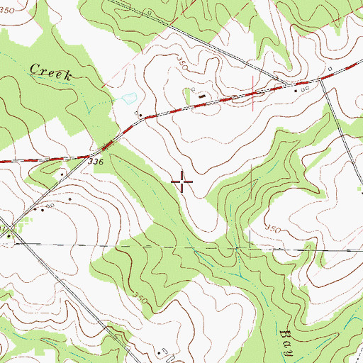 Topographic Map of Lt Landing, GA