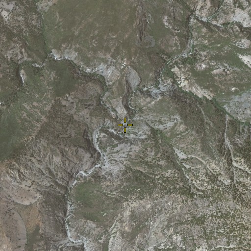 Aerial/Satellite Image of Iron Fork, CA