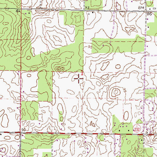 Topographic Map of Sullivan Field, FL