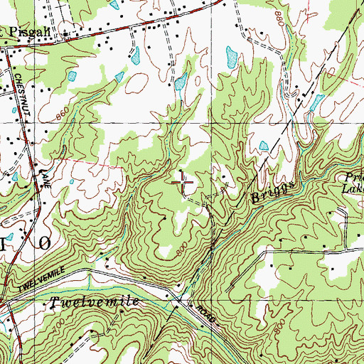 Topographic Map of Boober Airport, OH