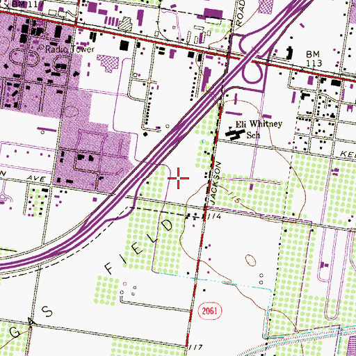 Topographic Map of Rio Grande Rehabilitation Hospital, TX