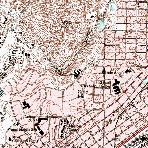 Topographic Map of Mentis Neuro Rehabilitation, TX