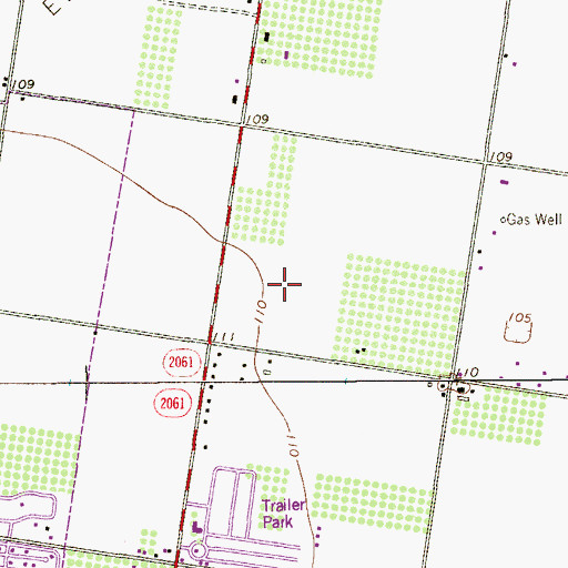 Topographic Map of Renaissance Behavioral Center, TX