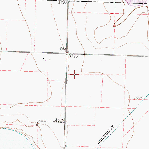 Topographic Map of Northwest Texas Surgery Center, TX