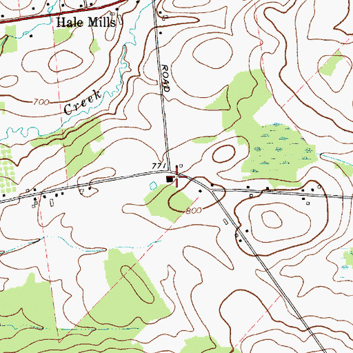 Topographic Map of Berkshire Fire District, NY