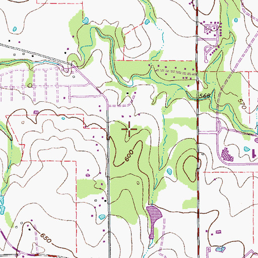 Topographic Map of Texas Health Presbyterian Hospital Flower Mound, TX