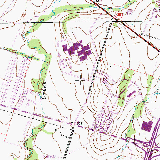 Topographic Map of Temple Continuing Care Hospital, TX