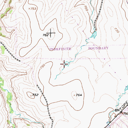 Topographic Map of Regency Hospital of Fort Worth, TX