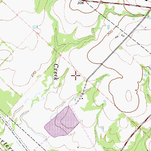 Topographic Map of The Physicians Centre Hospital, TX