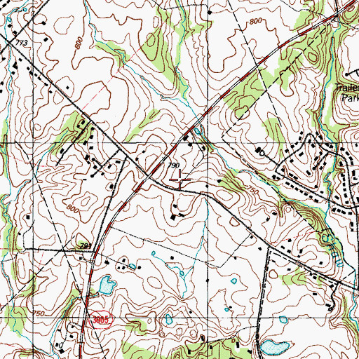 Topographic Map of Hardin County Ambulance Service, KY