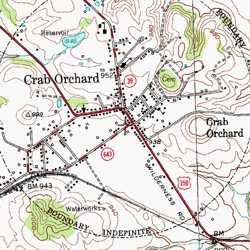 Topographic Map of East End Ambulance Service, KY