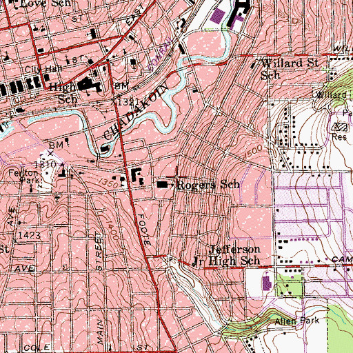 Topographic Map of Alstar Emergency Medical Services, NY