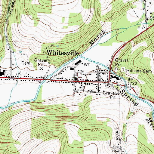 Topographic Map of Independence Emergency Squad, NY