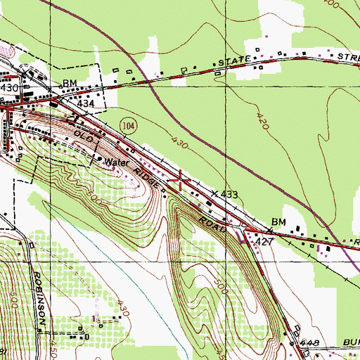 Topographic Map of Sodus Town Ambulance Corps, NY