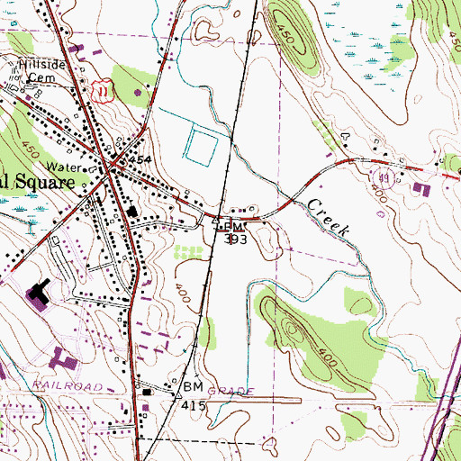 Topographic Map of Southern Oswego Volunteer Ambulance Corps, NY