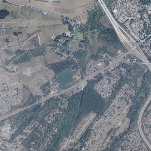 Aerial/Satellite Image of Centre Lifelink Emergency Medical Services Company 25, PA