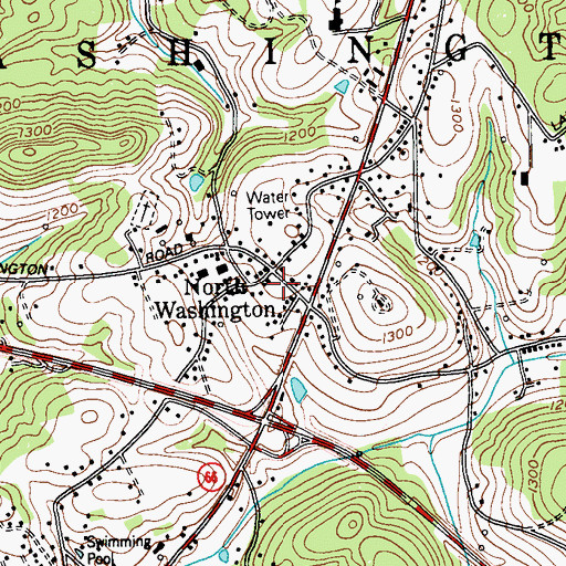 Topographic Map of Oklahoma Emergency Medical Service, PA