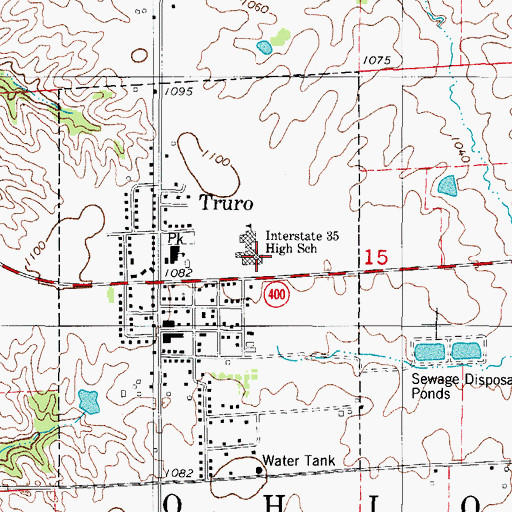 Topographic Map of ADAPT Pre - School, IA