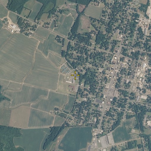 Aerial/Satellite Image of Halifax Emergency Medical Services Station 3 - Scotland Neck Rescue Squad, NC