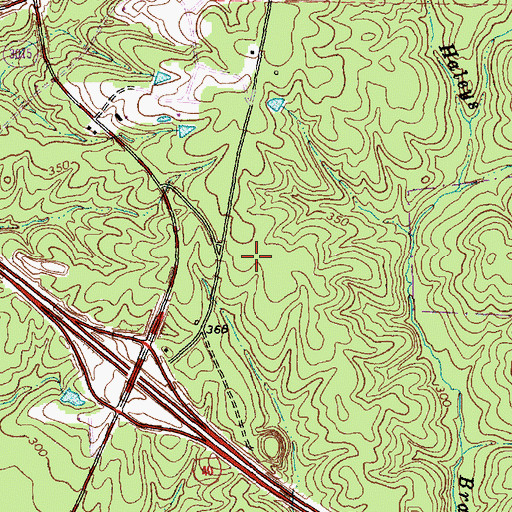 Topographic Map of Wake County Emergency Medical Services Station 6, NC