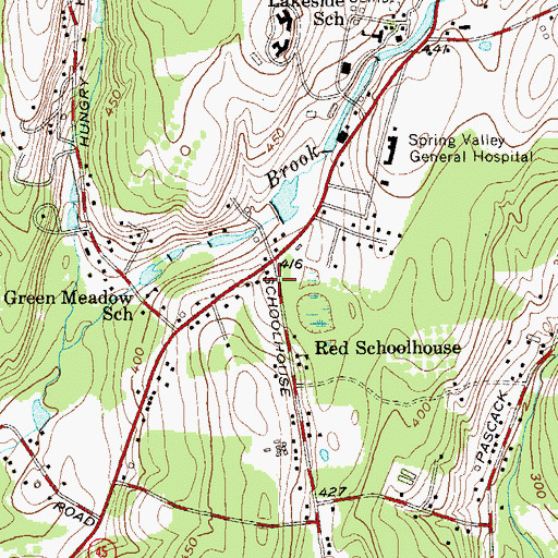 Topographic Map of William Paul Faist Volunteer Ambulance Corps, NY