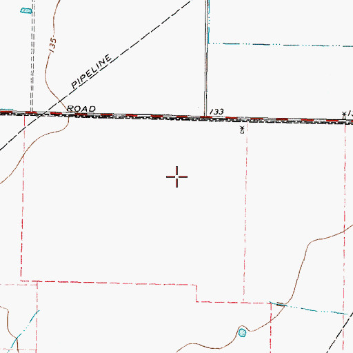 Topographic Map of West Harris County Emergency Medical Services Station 5, TX