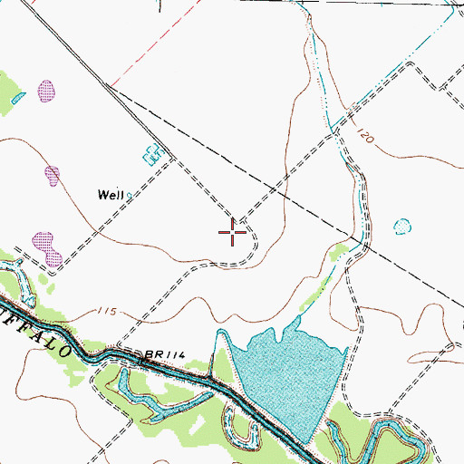 Topographic Map of Fort Bend County Emergency Service District 2 Medic 9, TX
