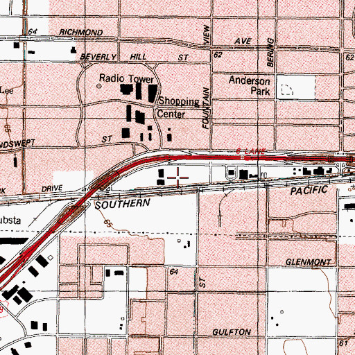 Topographic Map of Abundant Ambulance, TX