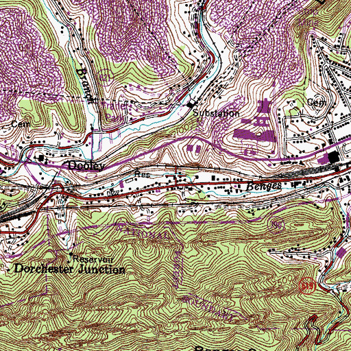 Topographic Map of Norton Rescue Squad, VA
