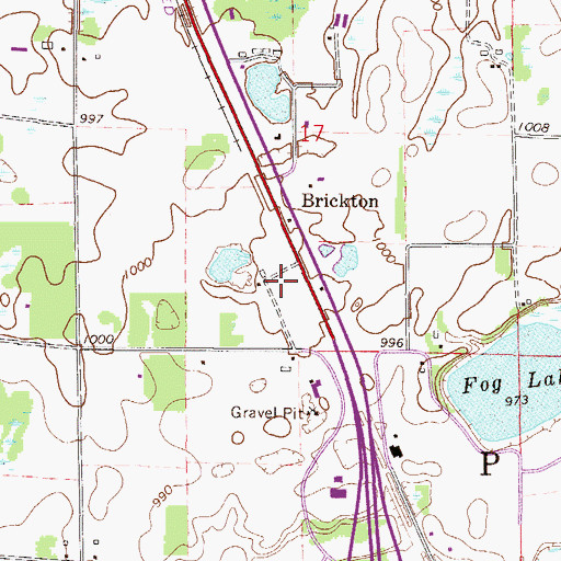 Topographic Map of North Memorial Ambulance Princeton, MN