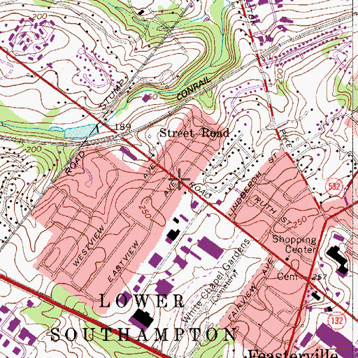 Topographic Map of ProMobile Transportation, PA