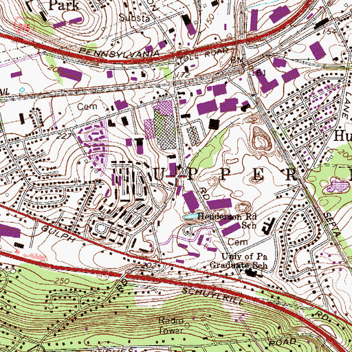 Topographic Map of Clarion Medical Ambulance, PA