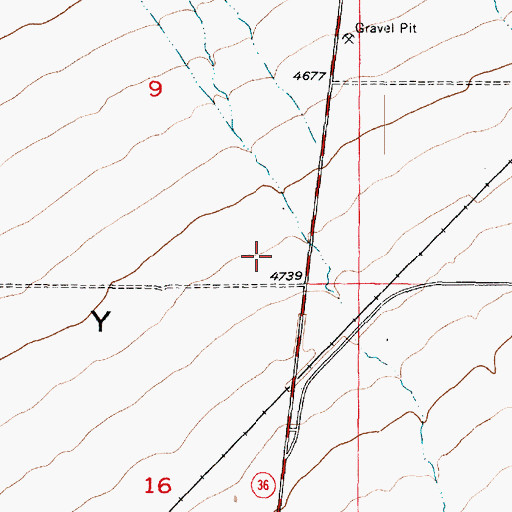 Topographic Map of Mountain West Medical Center, UT