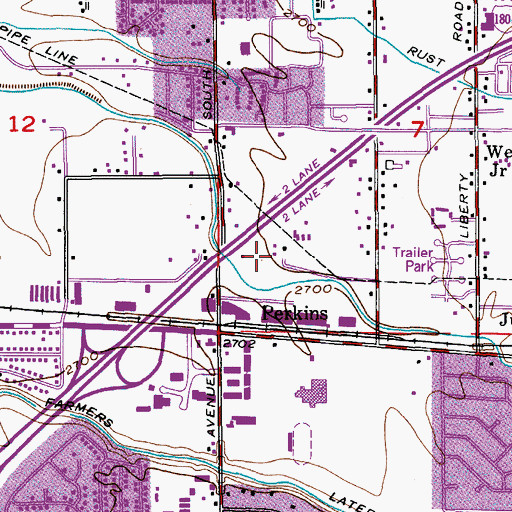 Topographic Map of Ada County Sheriff's Office, ID