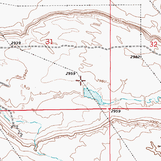 Topographic Map of Boise Police Department, ID