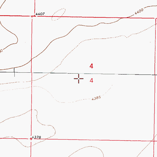 Topographic Map of Southern New Mexico Correctional Facility, NM