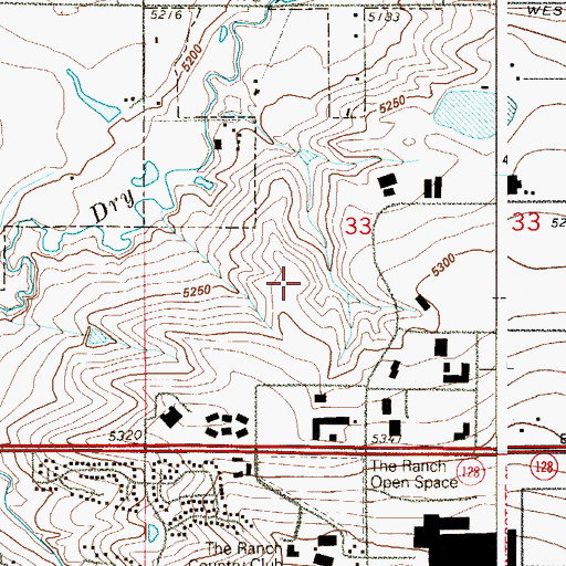 Topographic Map of Devry University Westminster Campus, CO