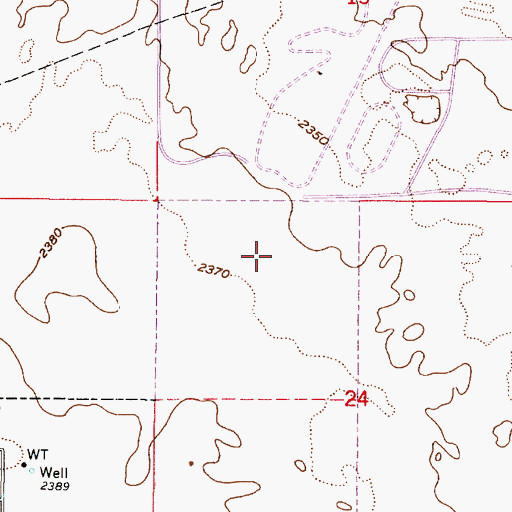 Topographic Map of Airway Heights Corrections Center, WA
