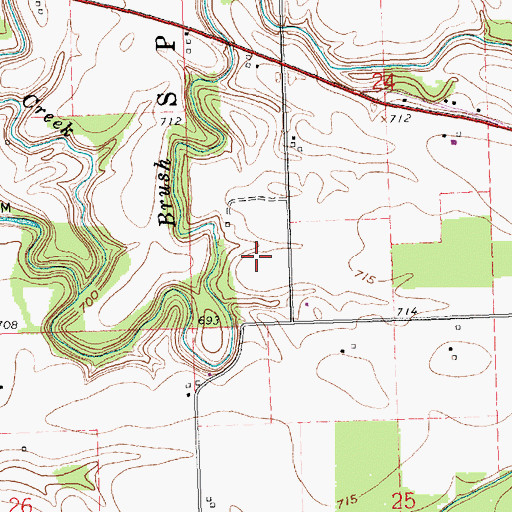 Topographic Map of Corrections Center of Northwest Ohio, OH