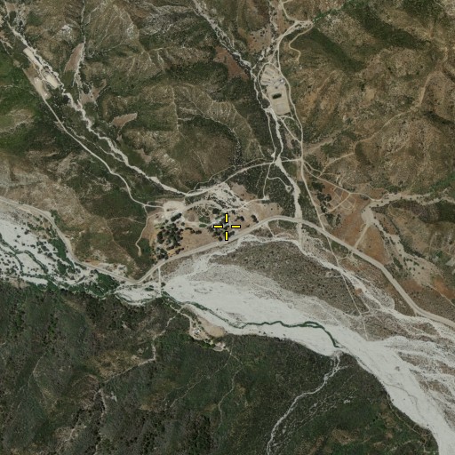 Aerial/Satellite Image of Lytle Creek Ranger Station, CA