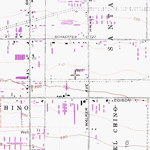 Topographic Map of Gorzeman Dairy, CA