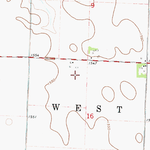 Topographic Map of J D M Farm, IA