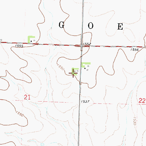 Topographic Map of Sterler Seed Farm, IA