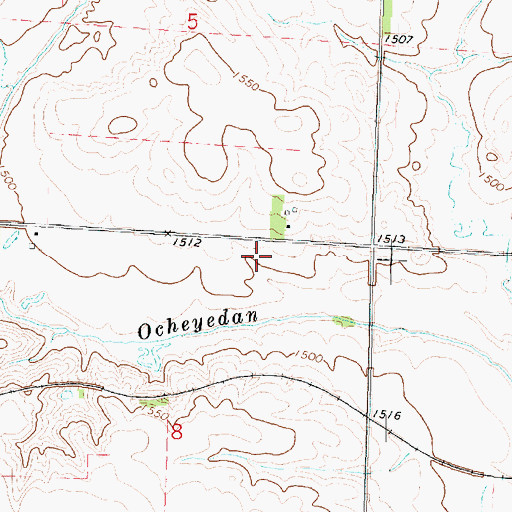 Topographic Map of Sunrise Pullet Farm Number 2, IA