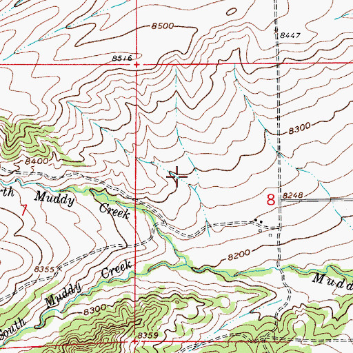 Topographic Map of Lincoln Ditch Number 2, CO