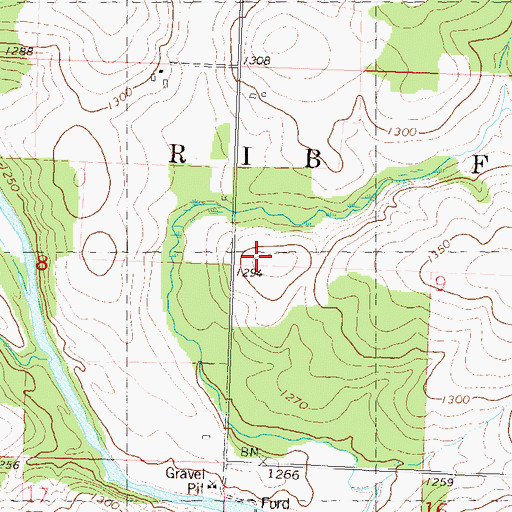 Topographic Map of Krautkramer Farm, WI