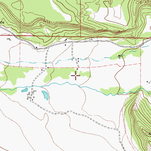 Topographic Map of Manzanares Ditch Number 1, CO