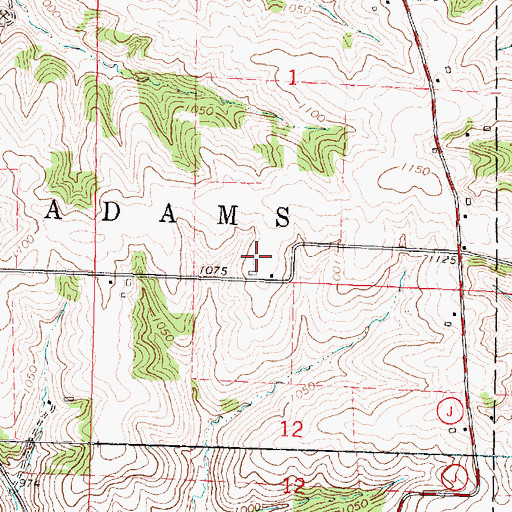 Topographic Map of Karlen Dairy Farm, WI