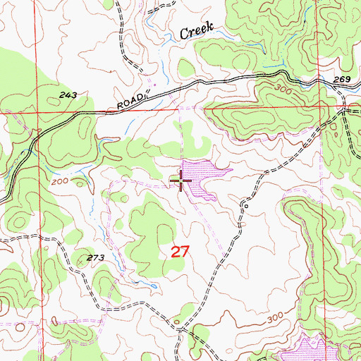 Topographic Map of Calero Dam, CA